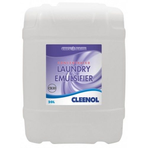 Cleenol Crystalbrite Concentrated Laundry Emulsifier 20l Industrial